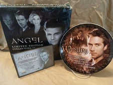Buffy/Angel Ltd Numbered Wesley Photo Image Collectors China Plate 2004 #30/2000
