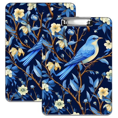 Cute Clipboard with Hidden Thin Clip Plastic Stylish Design A4 Letter Size Cl...