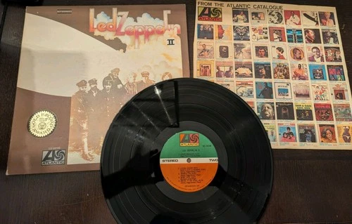 Led Zeppelin – Led Zeppelin II ~ LP Atlantic – SD 8236 cover /  SD 19127 Vinyl