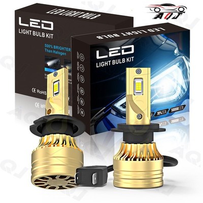 For Mercedes-Benz C280 2006-2007 - H7 LED Headlight High&Low Beam Bulbs 6000K