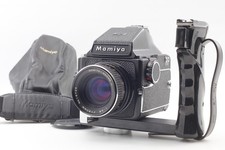 N MINT w/CASE Mamiya M645 Prism Finder Sekor C 80mm f/2.8 Lens Grip From JAPAN
