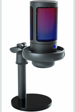 ME6S USB Cardioid RGB Microphone w/ Shock Mou...