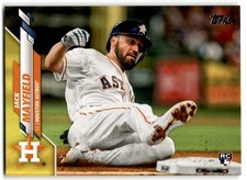 2020 Topps #485 Jack Mayfield Yellow Houston Astros Rookie