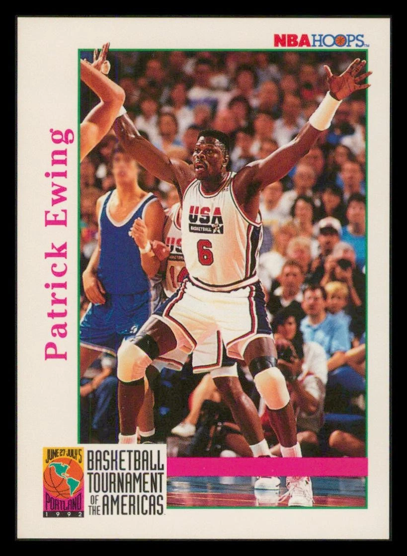 1992-93 Hoops #339 Patrick Ewing USA BASKETBALL Card