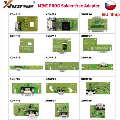 Xhorse XDNPP0CH Solder-Free Set Adapter Work for Xhorse MINI PROG /KEY TOOL PLUS
