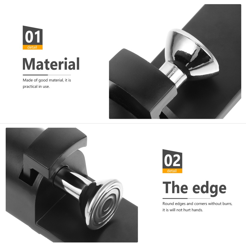 Gate Latch French Door Bolt Lock Slide Spring Patio Security Bar