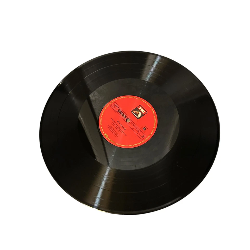EMI LP 1C 063-02 518 Quadraphonic: Bartók - Violin Concerto No. 2 / Perlman - Image 3 of 4