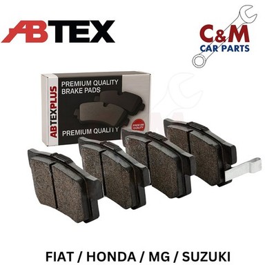 Abtex Rear Brake Pads fits HONDA JAZZ 2011-2022