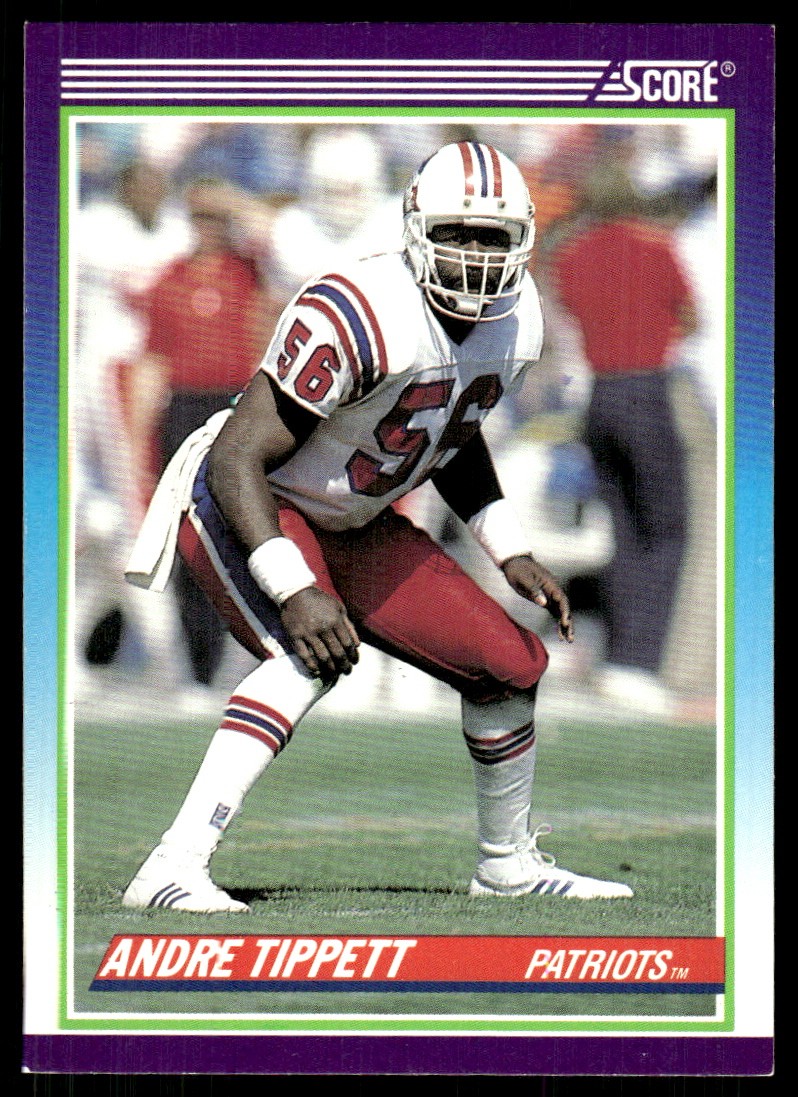 Andre Tippett 1990 Score #458 Patriots FREE SHIPPING StackedPacks