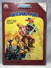 Masters Of The Universe He-Man Golden Book Sticker Fun 1982 Barely Used Vtg