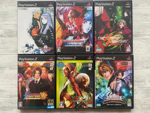 SONY PS2 The King of Fighters 98 2000 2002 2003 Maximum Impact A Battle Coliseum