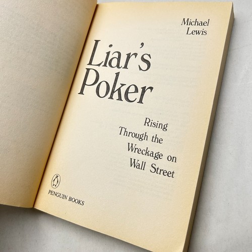 2 Books by Michael Lewis Liar’s Poker and The Money Culture Finance - Picture 16 of 23