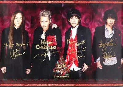 LArc en Ciel Live 2018 LArChristmas Limited Poster Special Venue Gift