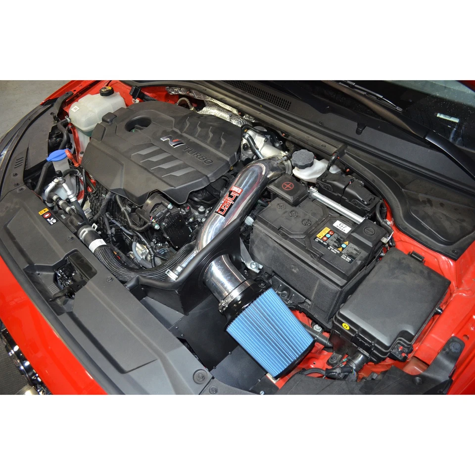Entrada de aire frío de aluminio Injen SP1343BLK para Hyundai Veloster N 19-22 2,0 L Turbo Foto 3 de 4
