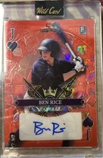 Ben Rice 1/2 AUTO Wild Card Stacked Deck