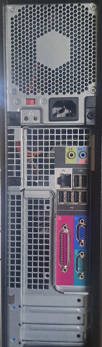WINDOWS 7 32-Bit PC DELL DT 3,0GHz 3GB 250GB seriell LPT parallel Steuerung-PC