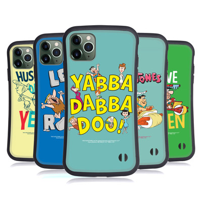 OFFIZIELLE THE FLINTSTONES GRAFIKEN HYBRID HÜLLE HUELLE FÜR APPLE iPHONES HANDYS