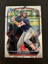 Juan Chacon - 2023 Bowman Chrome Prospects Boston Red Sox #BCP-105