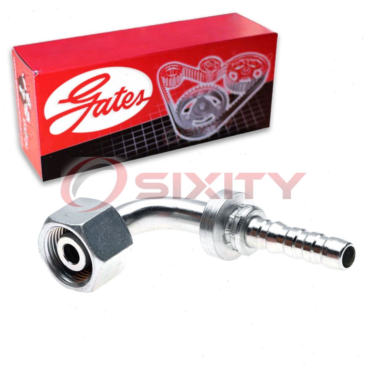 Gates G20730-1225 Hydraulic Coupling Adapter for DG-DHFX90-1236 4SP12W75E yh