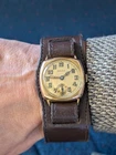 Rolex / Unicorn Men's Vintage Gold Filled Cushion Watch