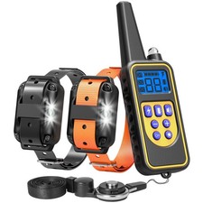 Funnipets Dog Training Collar 2600Ft Range Dog Shock Collar with Remote for S...