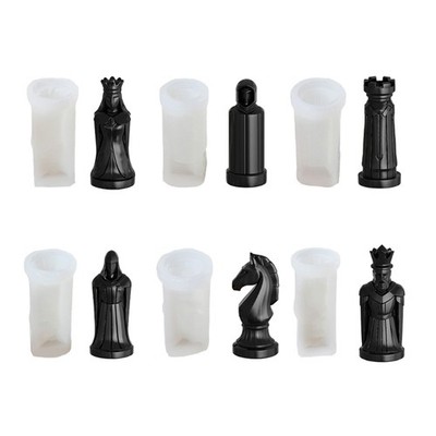 Detailed 3D Chess Piece Mould Great For Classroom Activity And Family Fun