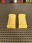 (2) Fisher-Price Little People Yellow Beds Vintage Loose Accessory