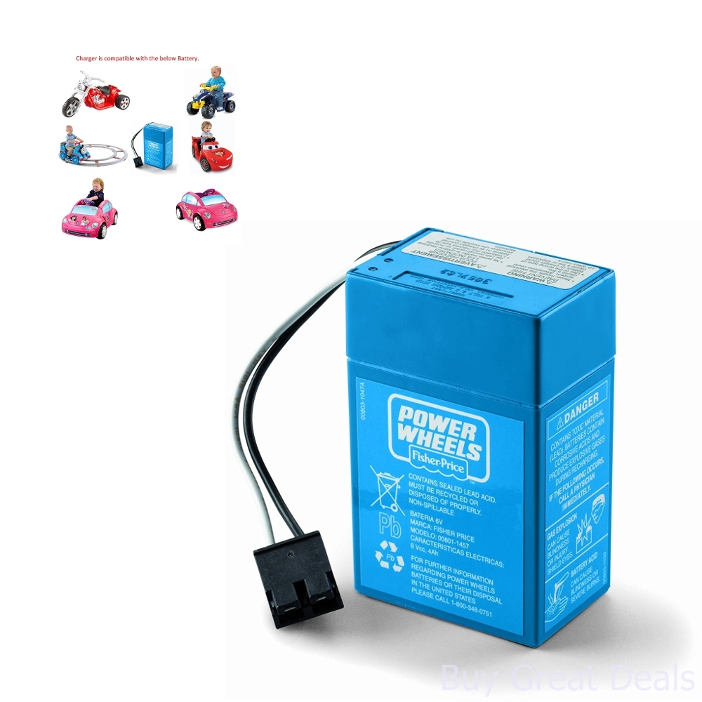 6v replacement battery for ride on toys