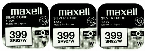 3 X Maxell 399 SR927W Battery Citizen Aqualand C020 C021 C023 C026 C027 C029  4902580132392 | eBay