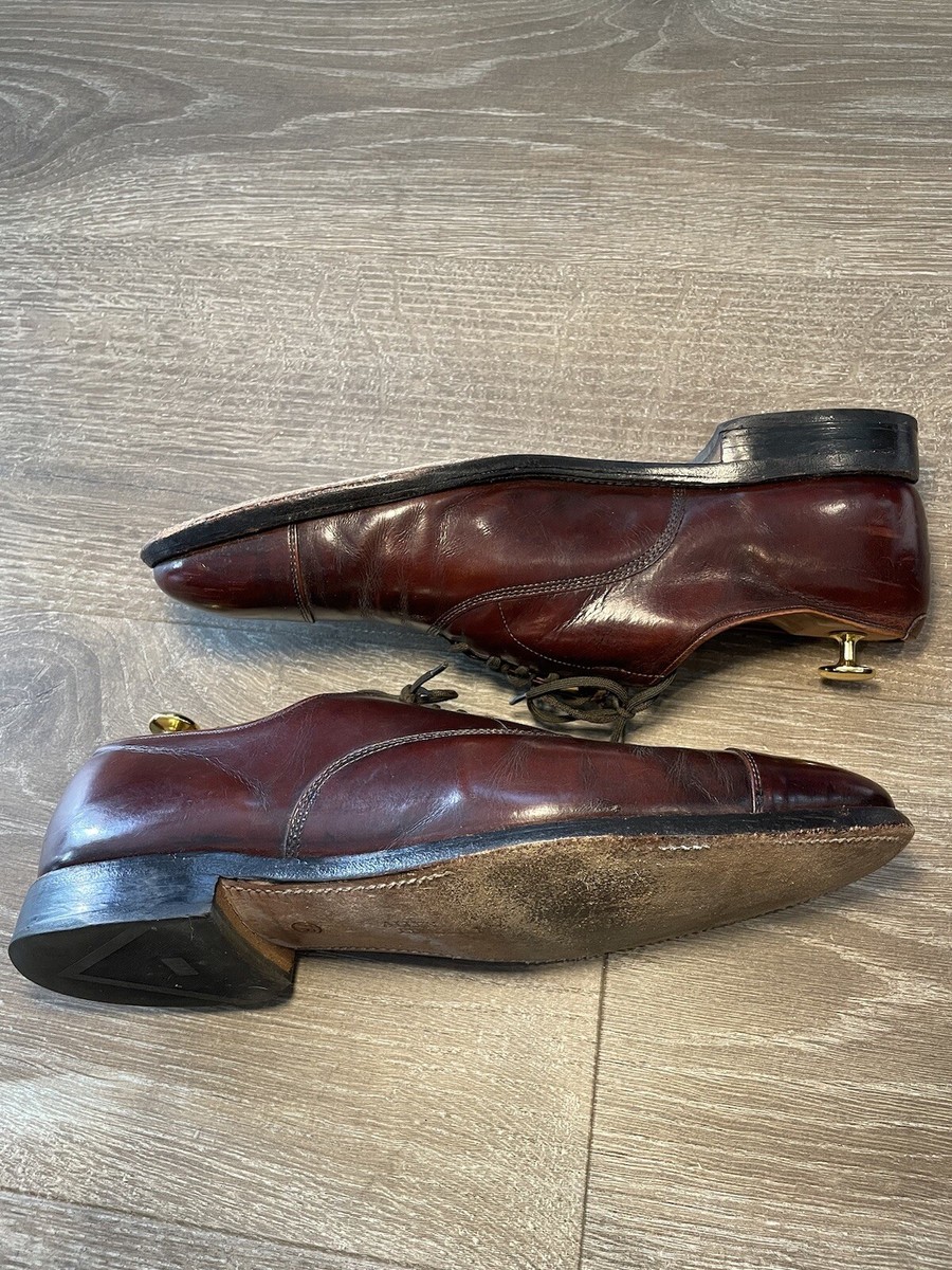 Allen Edmonds Park Avenue Mahogany Red-Brown Oxfords, Men’s Size 12 C Allen Edmonds Park Avenue Cap-toe Oxford Dress Shoes  main image 2