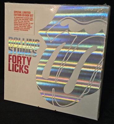 ザ・ローリング・ストーンズ FORTY LICKS ステッカー仕様B2ポスター ザ・ローリング・ストーンズ FORTY LICKS ステッカー仕様B2