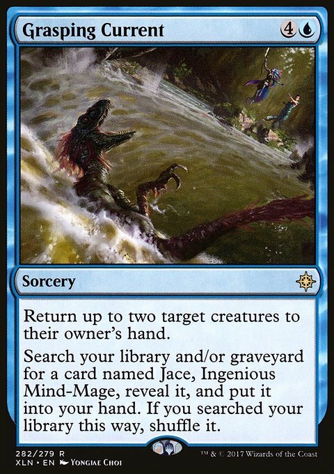 Magic the Gathering MTG Grasping Current (282) Ixalan   LP