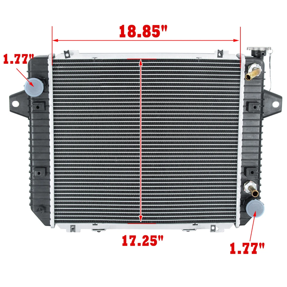 Aluminum Core Radiator Fits For 2012+ Doosan Daewoo Forklift G20P-5 GM 3.0L LP - Image 2 of 4