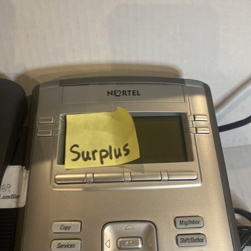 TELÉFONO DE ESCRITORIO NORTEL NETWORKS AVAYA 1120E IP PN NTYS03 - Imagen 2 de 8