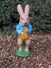 Peter Rabbit concrete garden ornaments