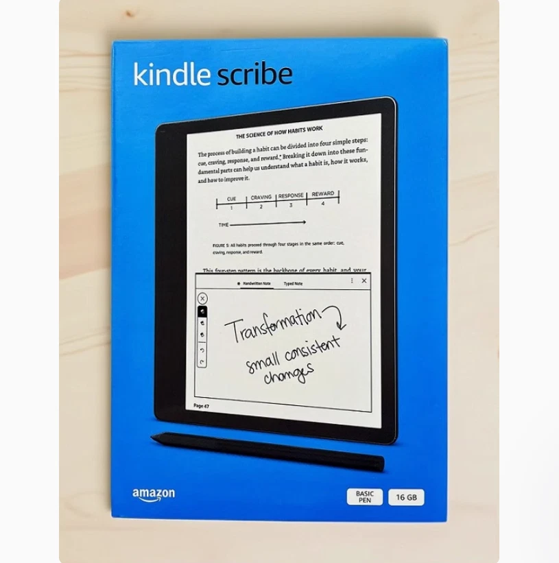 Amazon Kindle Scribe 1st Gen 16GB Wi-Fi 10.2"Tungsten(with PREMIUM Pen)BRAND NEW - Image 2 of 4