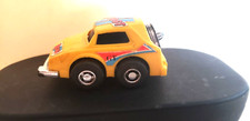 Vintage Nomura Mini VW Beetle Volkswagen Yellow Turbo Friction Toy Car Japan