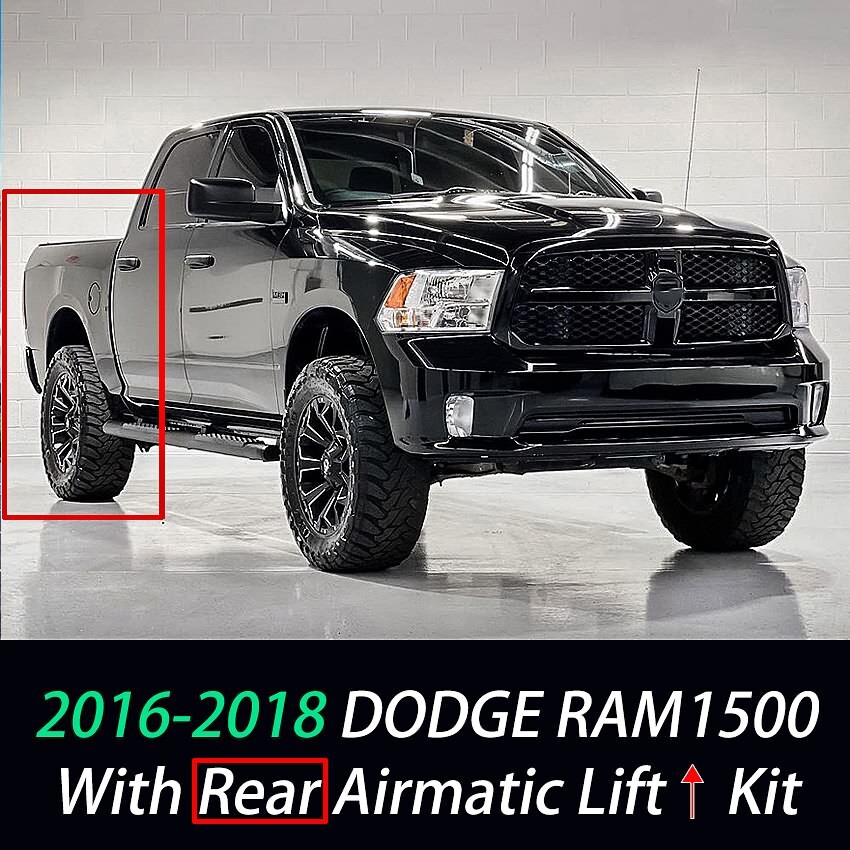 For 16-18 Dodge Ram 1500 DS Rear Air Suspension Lift Links Raise