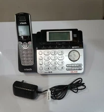 VTECH DS6151 2 LINE CORDLESS PHONE & DIGITAL ANSWERING  *FOR PARTS ONLY*