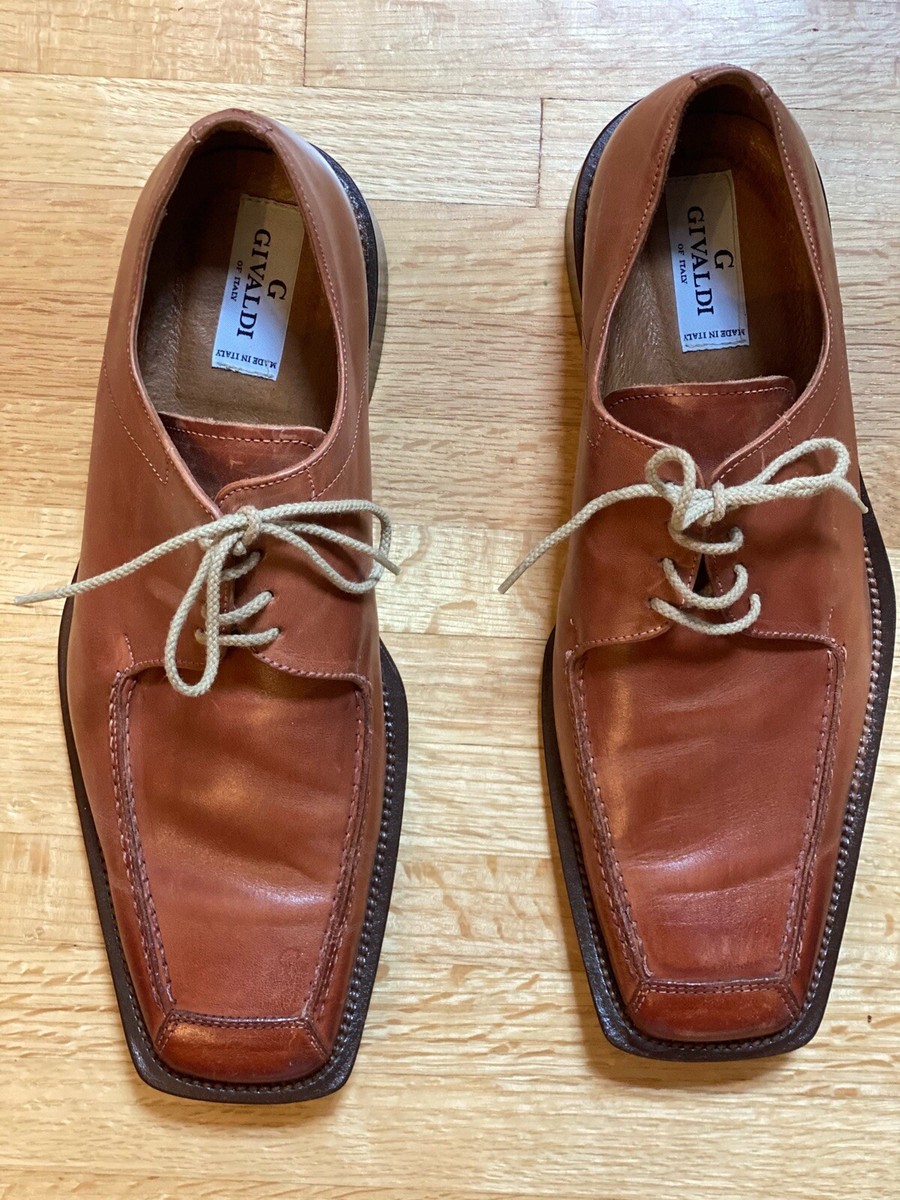 Givaldi of Italy Mens Leather Dress Shoes. EU 45, fits US  display picture 3