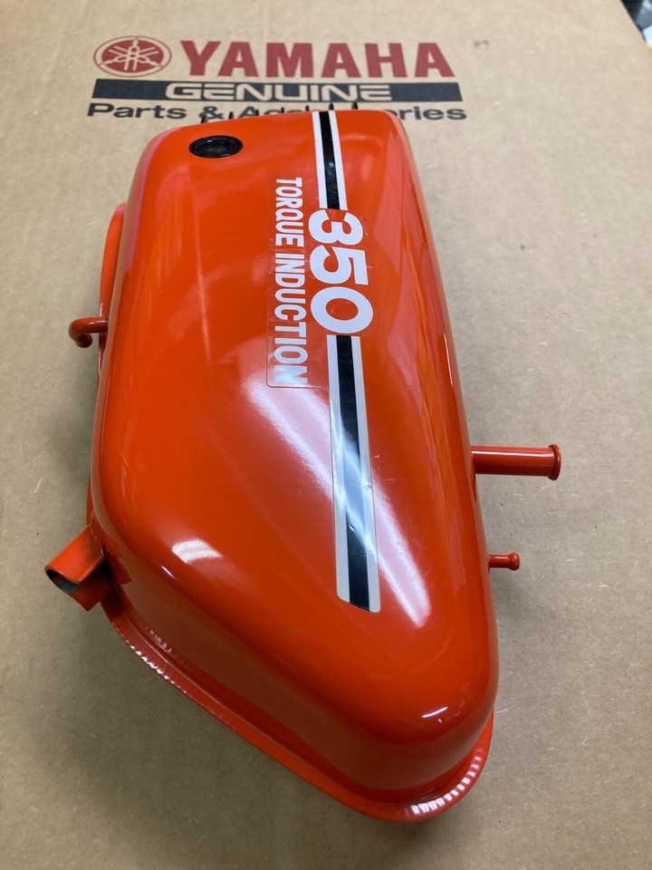 Yamaha RD350 oil tank orange 3602170500N7 eBay
