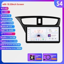 Per Honda Civic IX 2012-2017 10,33" Carplay Autoradio Android13.0 GPS Navi 8Core