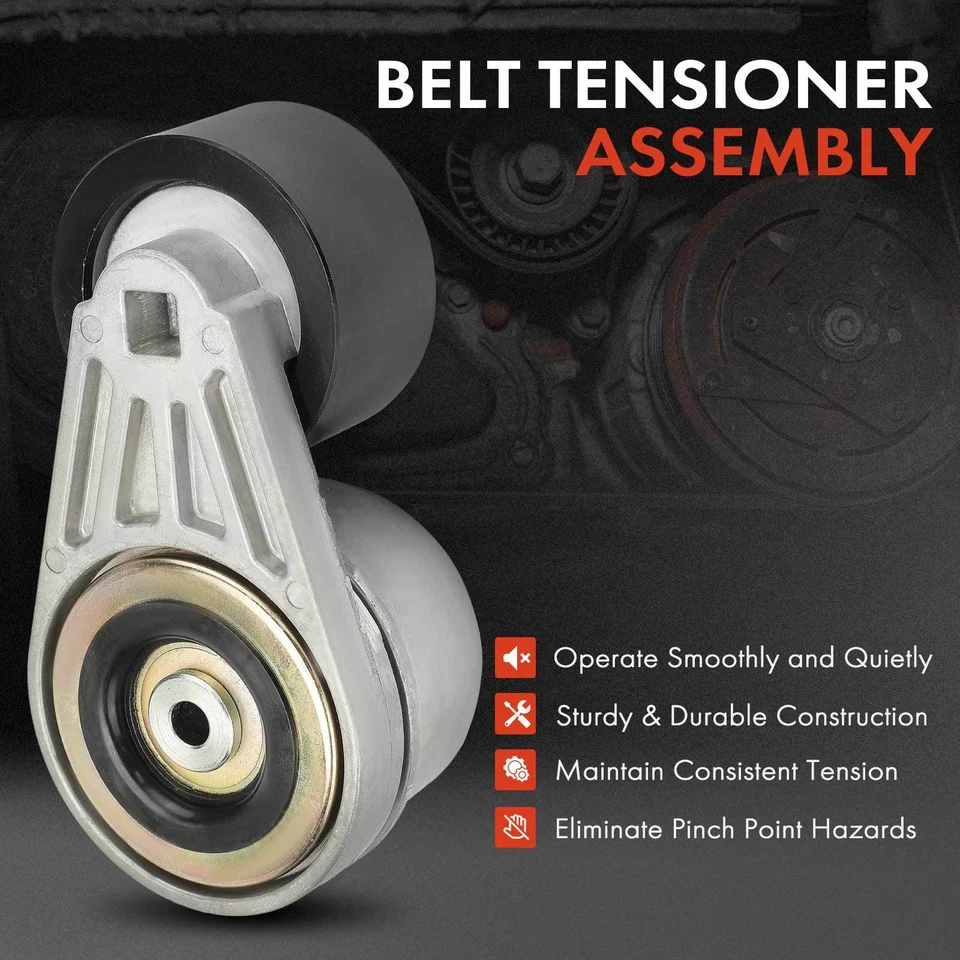 Натяжитель ремня со шкивом для Chevrolet C6500 Kodiak 1997-2002 GMC Blue Bird - Изображение 2 из 4