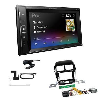 Pioneer Autoradio Bluetooth DAB USB für Peugeot 4008 Typ B ab 2012 piano Canbus