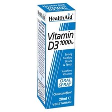 HealthAid Vitamin D3 1000iu Spray - 20ml