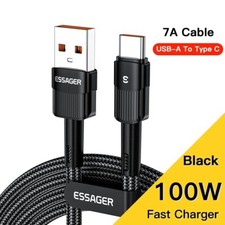 100W USB Type C To USB C Cable USB-C PD FastChargingFor Macbook Samsung Xiaomi