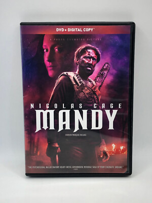 Mandy (2018) Used DVD (Version francaise inclus) Nicholas Cage