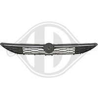 Diederichs KüHlergitter FüR Fiat Doblo GroßRaumlimousine 263_ 263 Chrom/Schwarz