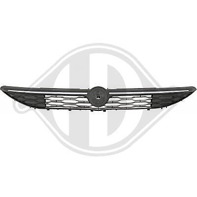 Diederichs KüHlergitter FüR Fiat Doblo GroßRaumlimousine 263_ 263 Chrom/Schwarz-image