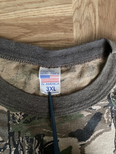 vintage realtree camo long sleeve shirt XXXL - Picture 3 of 4